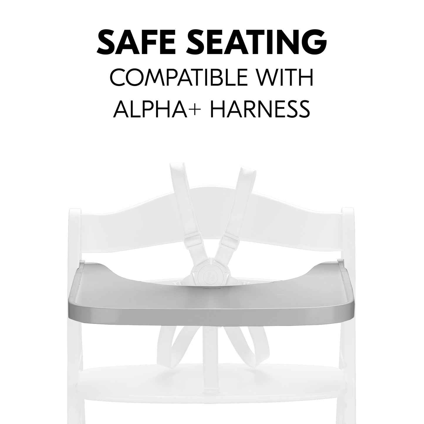 Hauck Alpha Wooden Tray T&G Accessories 6M to 36M