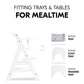 Hauck Alpha+B Highchair Natural 6months to Adult - Distressed Box