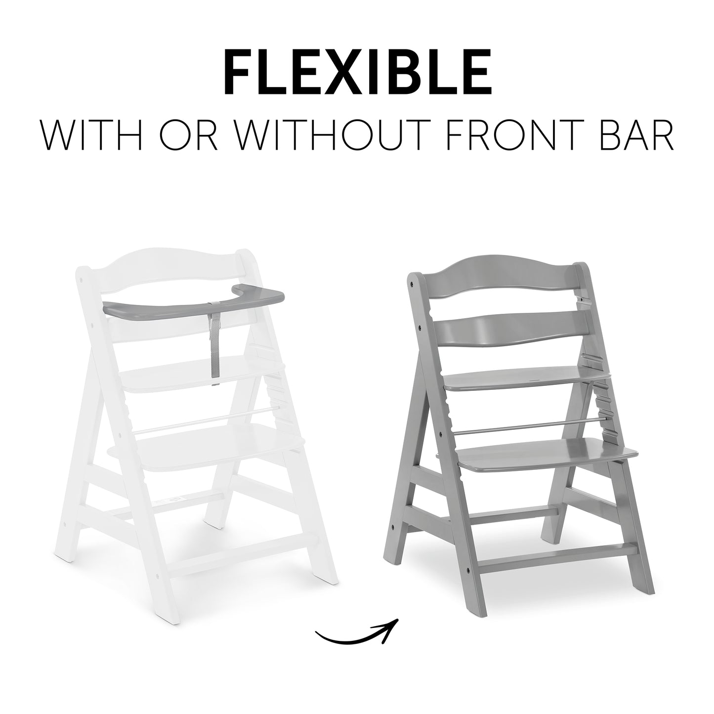 Hauck Alpha+B Highchair Natural 6months to Adult