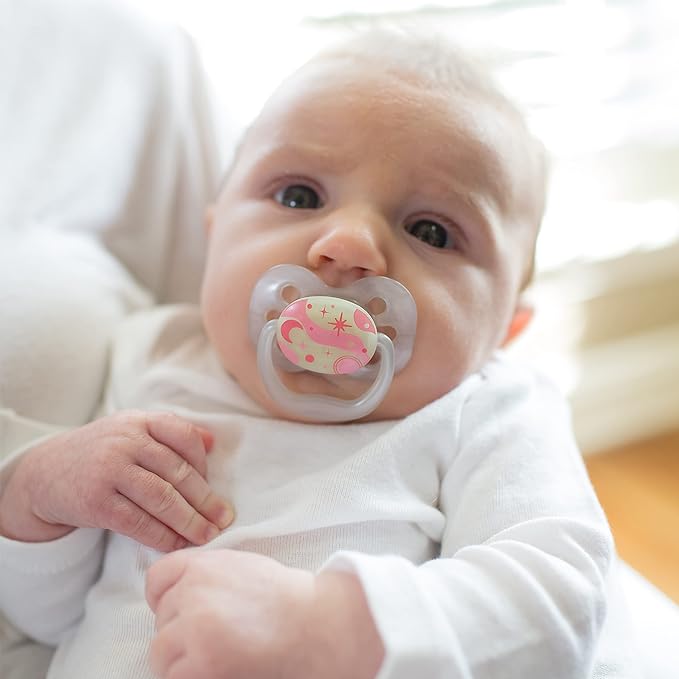 Dr. Brown's Advantage Pacifiers Stage 1 Pack of 2 (Birth to 6 Months) - Open Box