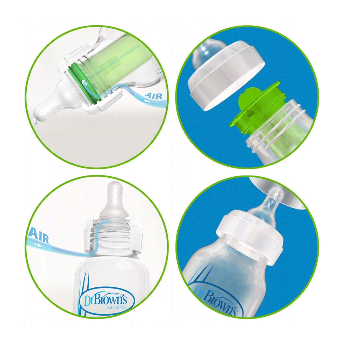 Dr. Brown's 8 oz/250 Ml Pp Narrow Options+ Bottle (Birth to 3 Months) Open Box