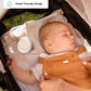 Momcozy Portable Baby Sound Machine with 20 Soothing Sounds & Dimmable Touch Lamp - White - image 4