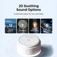 Momcozy Portable Baby Sound Machine with 20 Soothing Sounds & Dimmable Touch Lamp - White - image 8