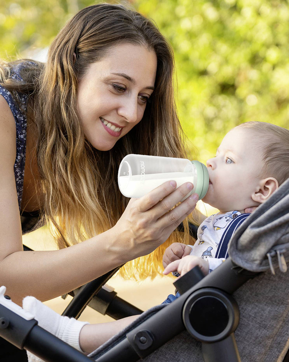 Momcozy Portable Baby Bottle Cooler - 24 Hour Ice-Free Cooling, 22oz with 2 Storage Bottles - image 14