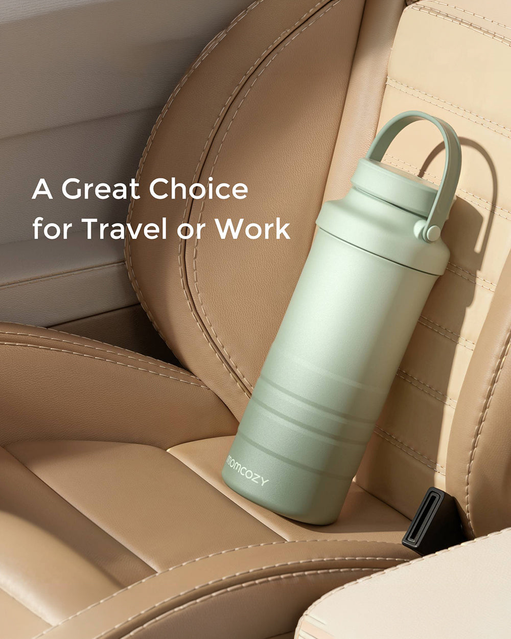 Momcozy Portable Baby Bottle Cooler - 24 Hour Ice-Free Cooling, 22oz with 2 Storage Bottles - image 18