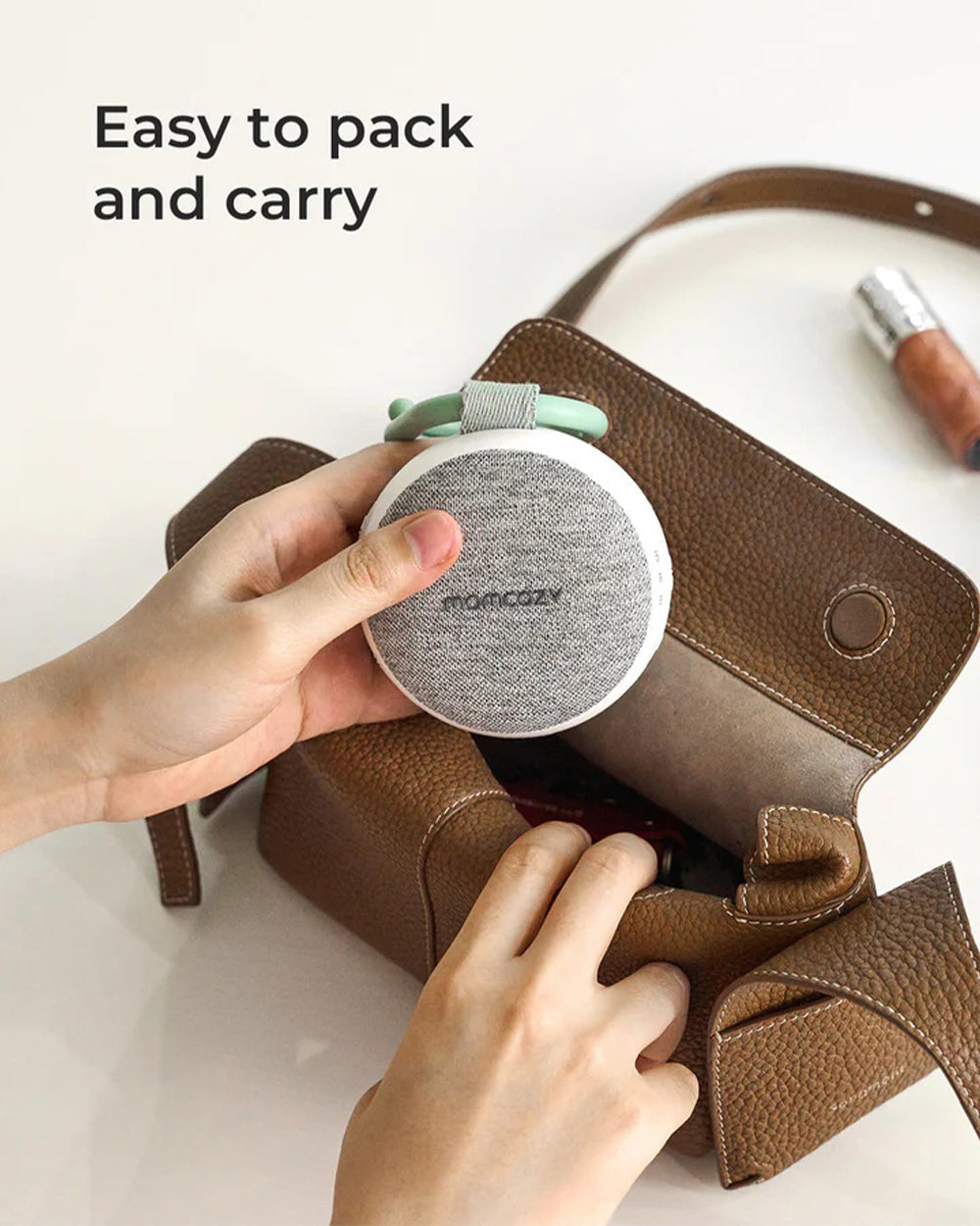 Momcozy Portable Baby Sound Machine with 20 Soothing Sounds & Night Light - image 9