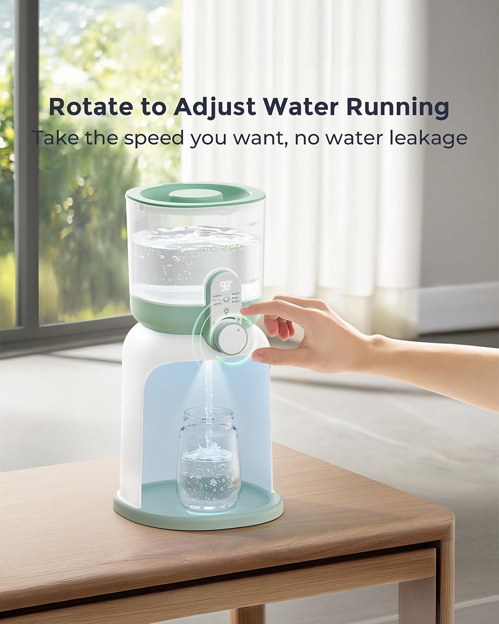 Momcozy Instant Water Warmer & Formula Dispenser with 6 Temperature Settings & Dual Night Lights - image 8