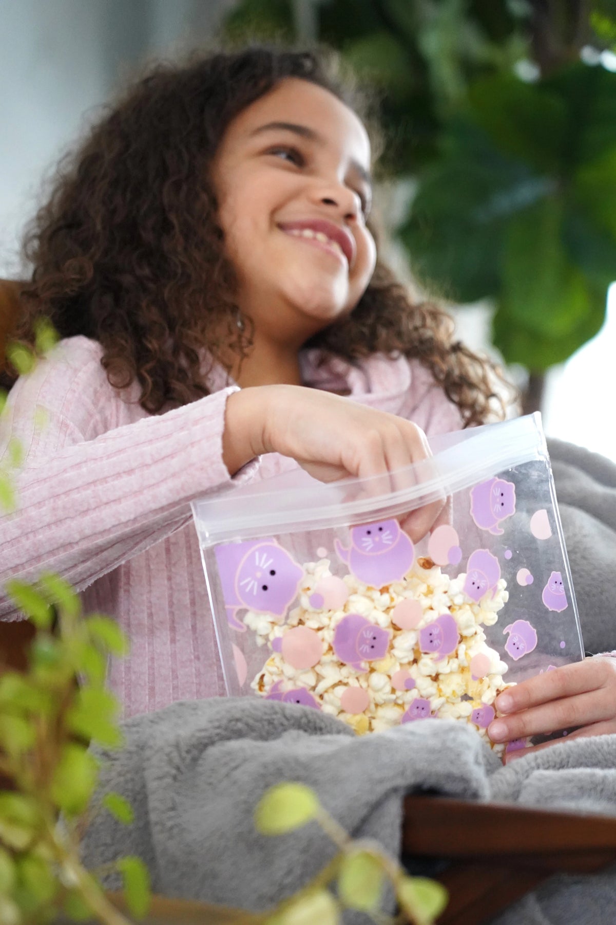 Melii Reusable Eva Animal Snack Bags - 4 pack Multicolor - 3 to 6 Years