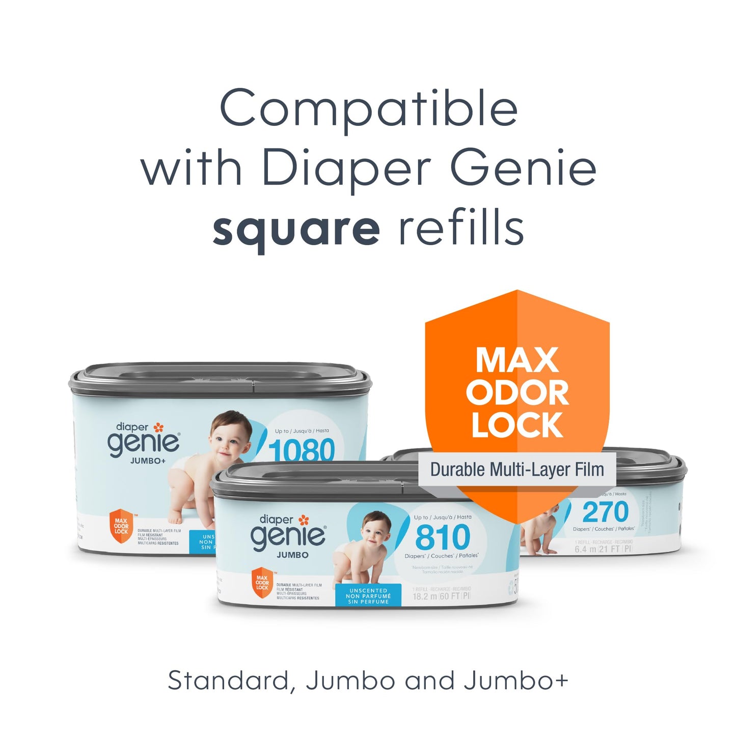 Diaper Genie Diaper Pails Select Grey