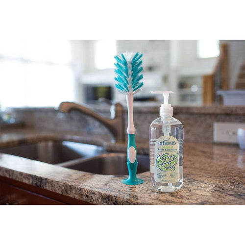 Dr. Brown's Deluxe Bottle Brush (Birth to 24 Months) Teal - Open Box