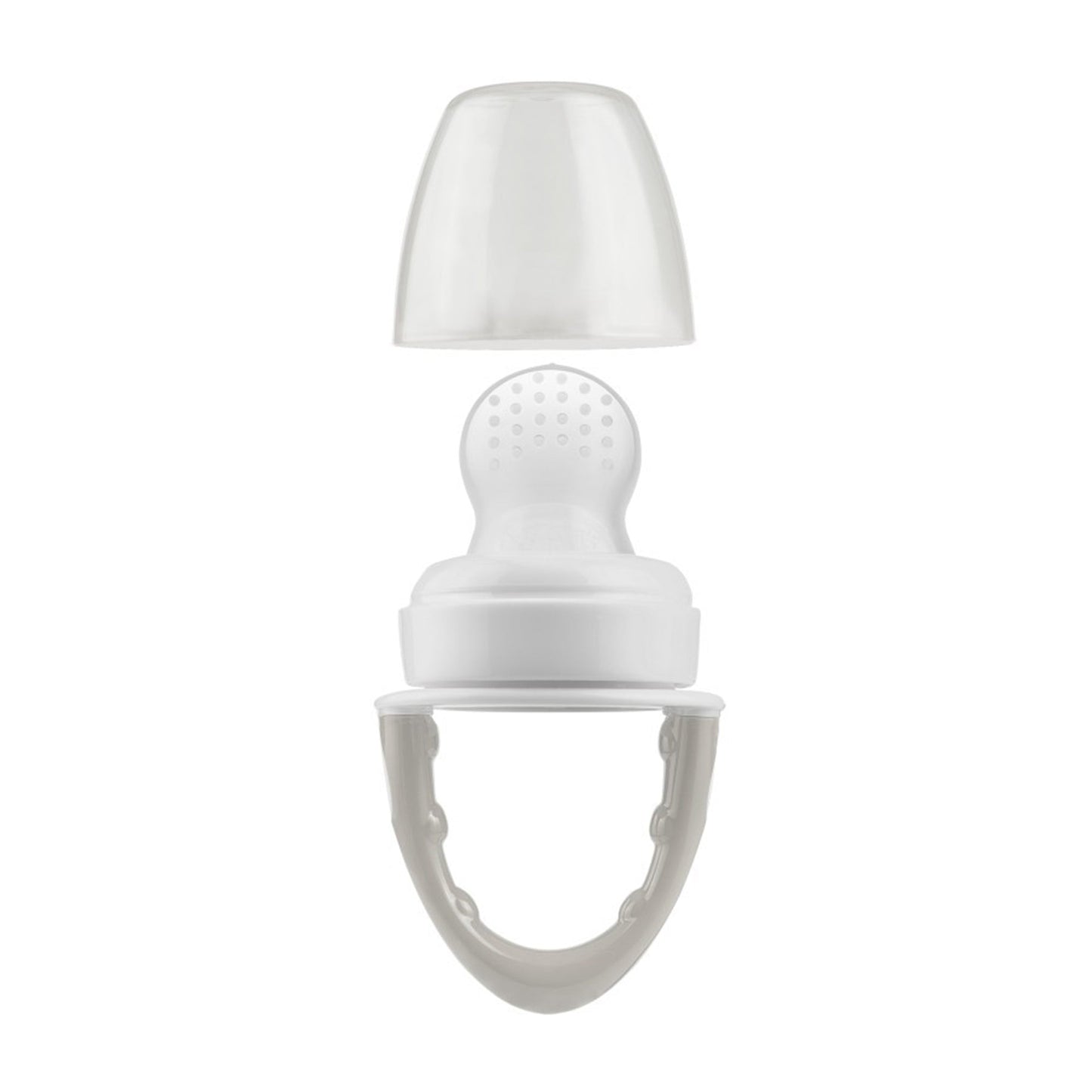 Dr. Brown Fresh Firsts Grey Silicone Feeder || Used for 4months to 12months