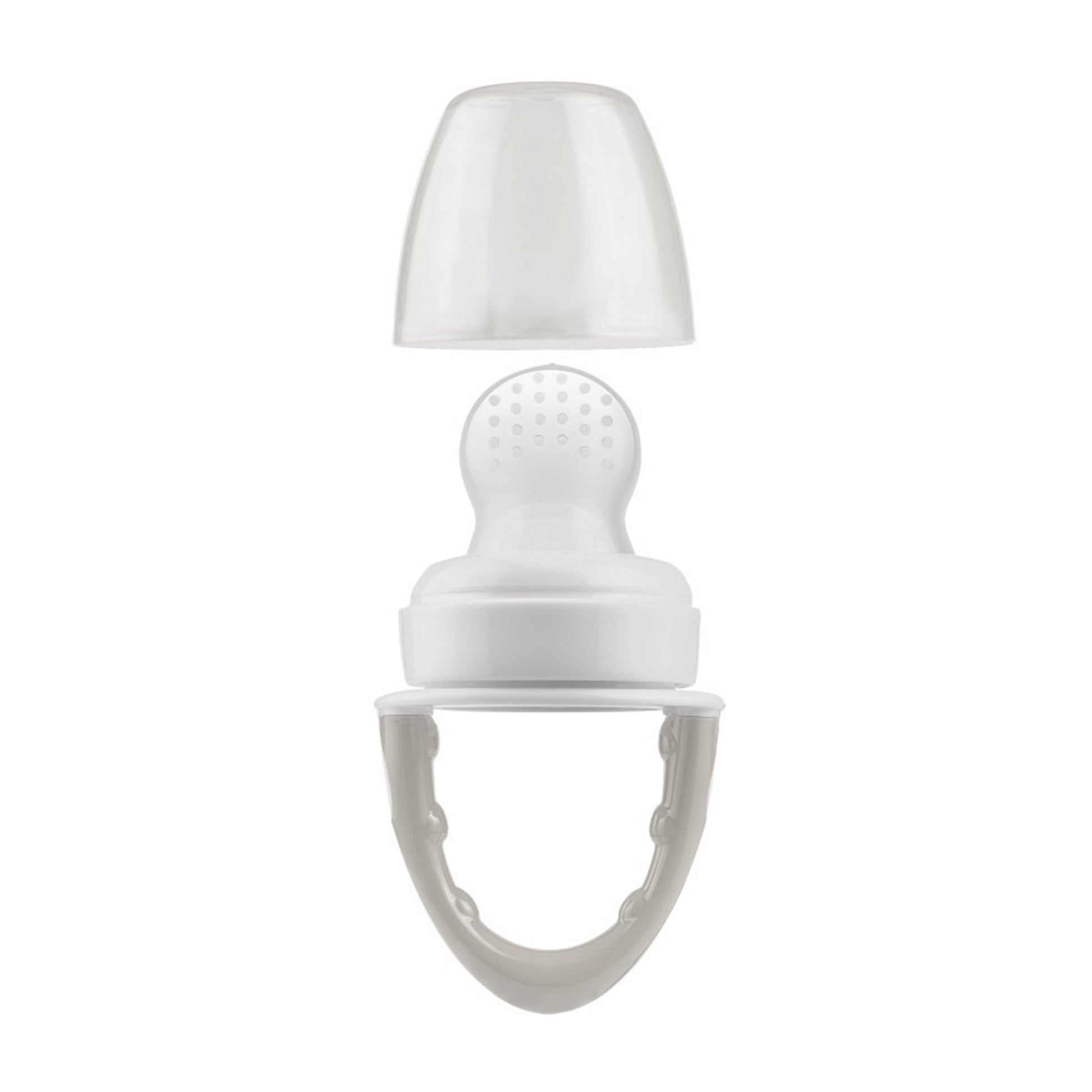 Dr. Brown Fresh Firsts Grey Silicone Feeder || Used for 4months to 12months