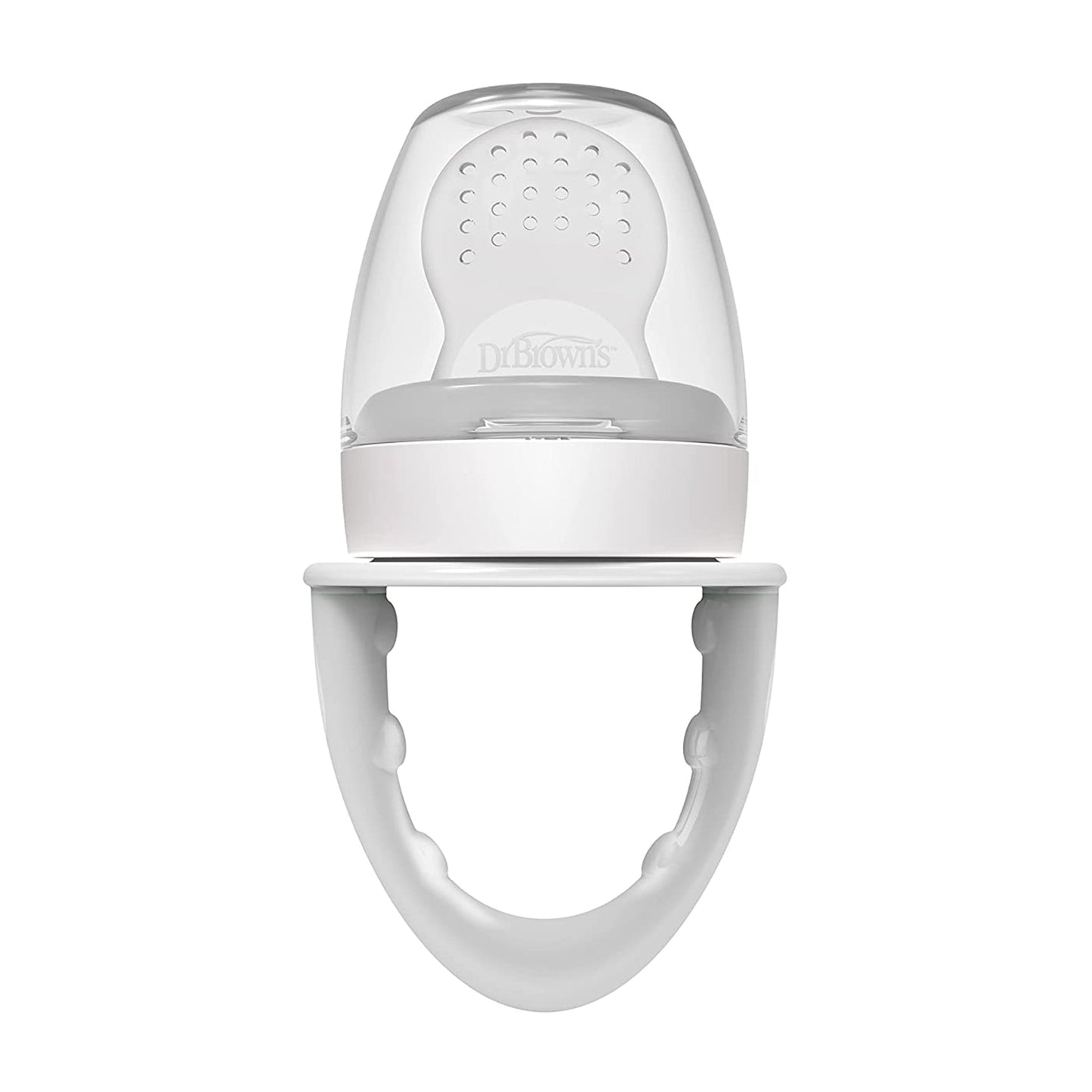 Dr. Brown Fresh Firsts Grey Silicone Feeder || Used for 4months to 12months