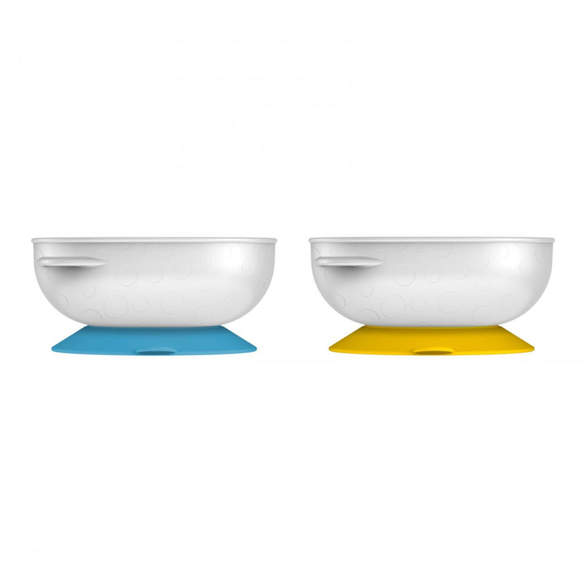 Dr. Brown No-Slip Suction Bowls || Pack of 2 || Color-Blue &amp; Yellow || Used for 4months to 24months - Toys4All.in