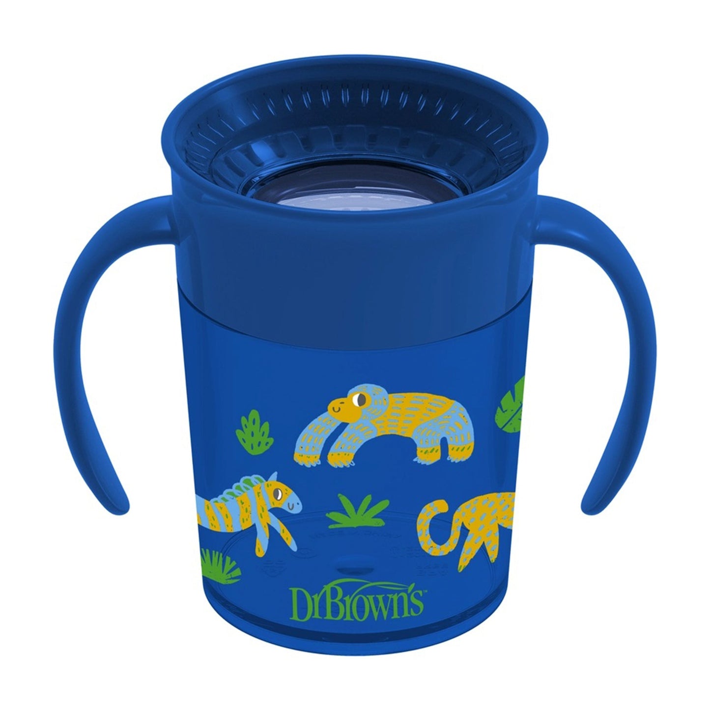 Dr. Brown Smooth Wall Cheers 360 Blue Cup || Used for 9months to 24months