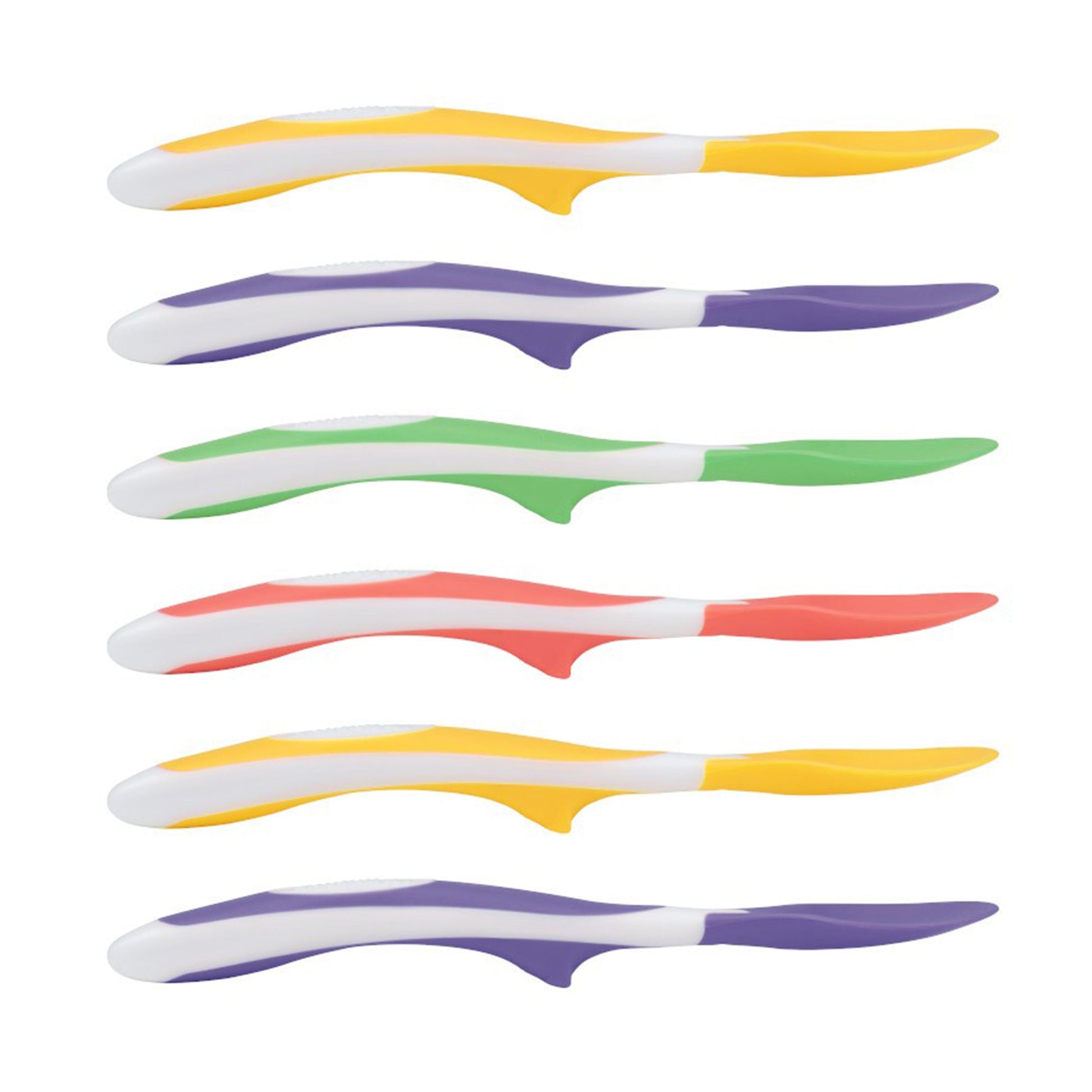 Dr. Brown Soft Tip Spoons || Pack of 6 || Used for 4months to 12months