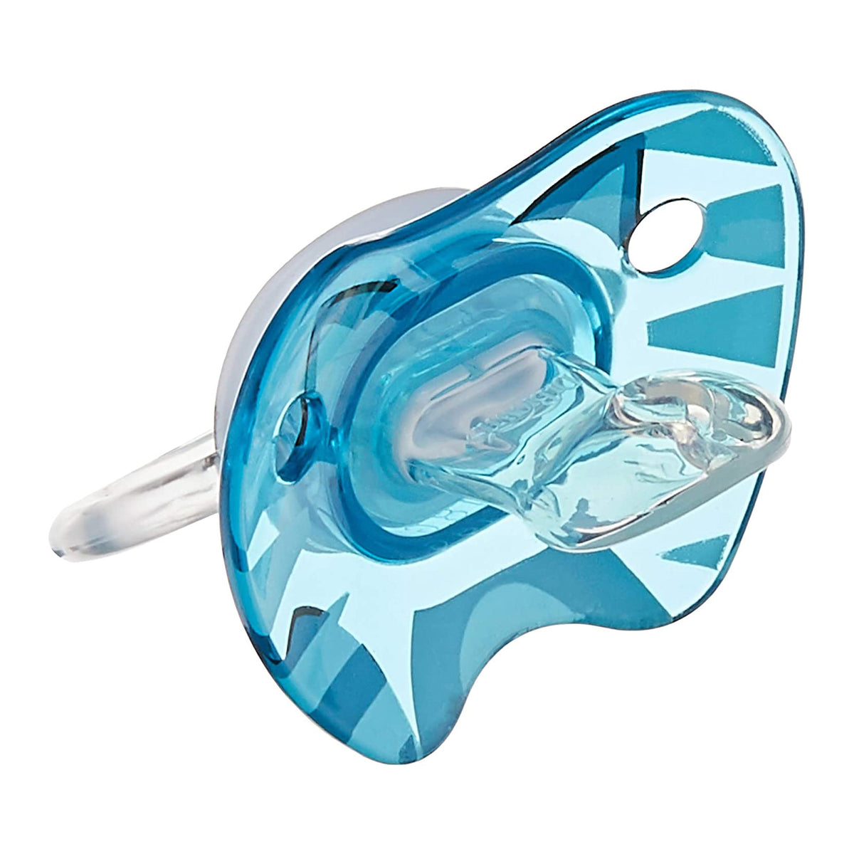 Dr. Brown Teal &amp; Gray PreVent Printed Shield Soother || Stage-1 || Pack of 2 || Birth+ to 6months - Toys4All.in