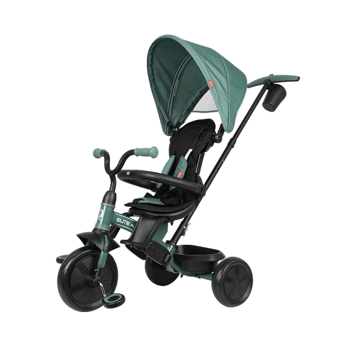 Qplay Stroller Elite Platinum 6in1 Green 10 to 72 Months