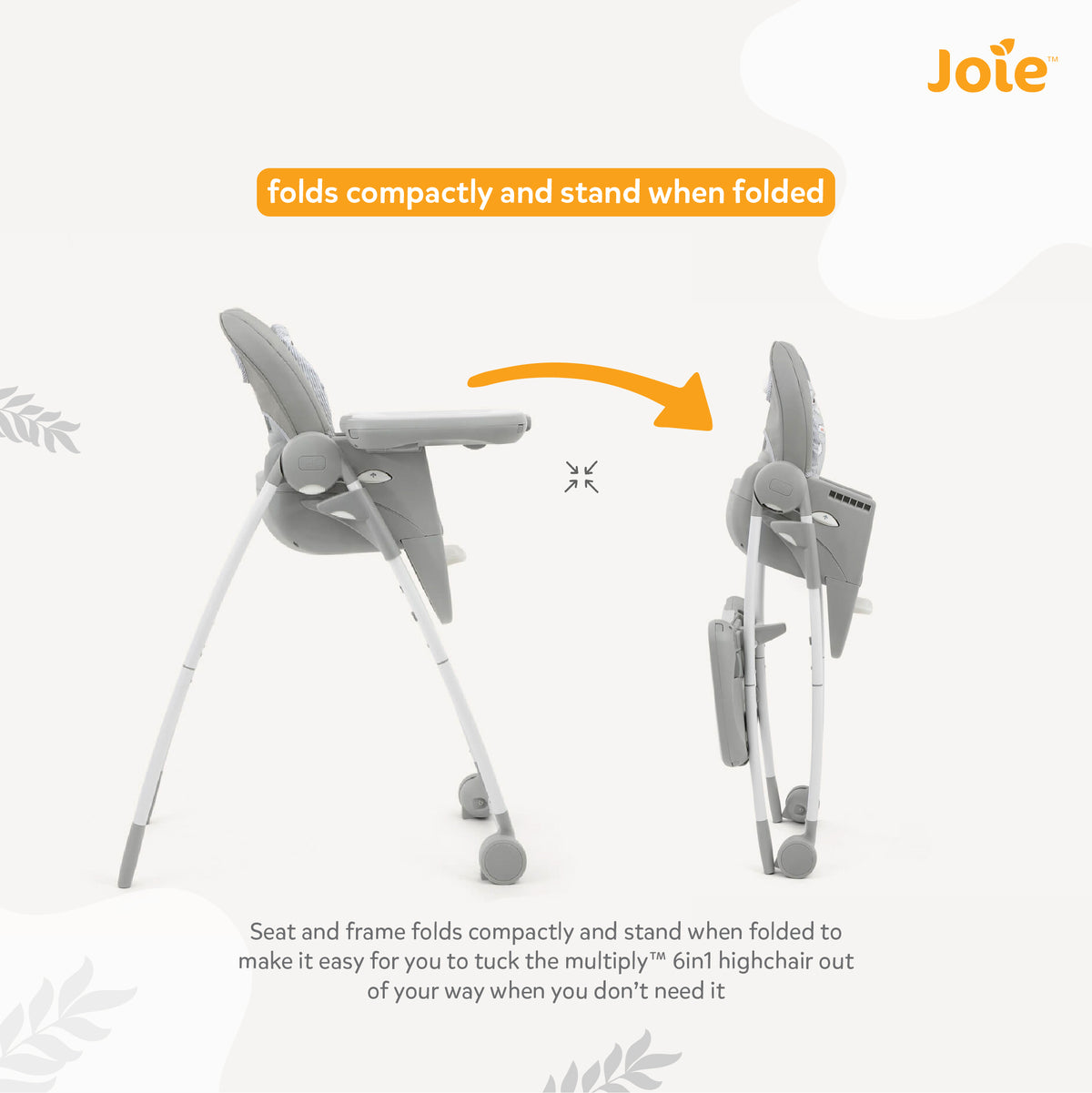 Joie High Chair Multiply 6in1 (6 to 72 Months)