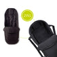 Hauck 2 in1 Carrycot || Fashion-Black || Birth+ to 9months - Toys4All.in