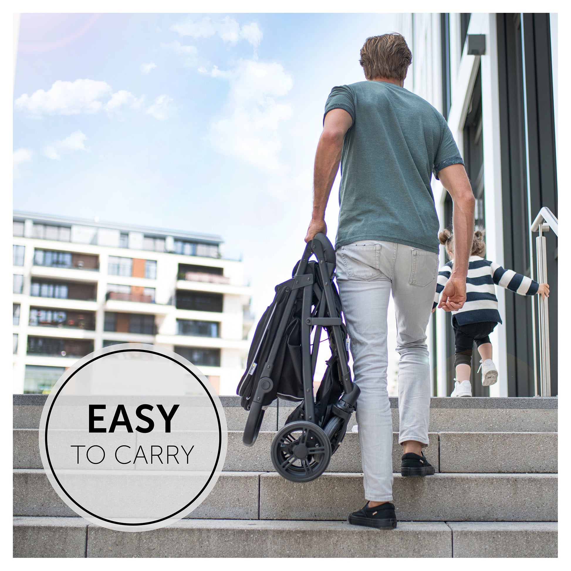 Hauck Grey Color Rapid 4 Stroller || Birth+ to 48months