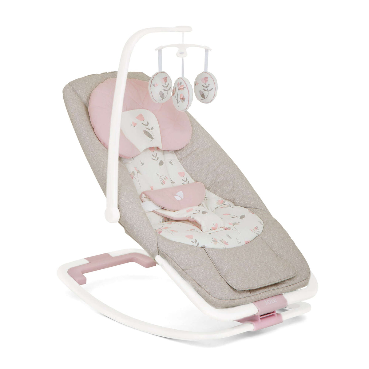 Joie Dreamer Rocker & Bouncer || Fashion-Flowers Forever || Birth+ to 9months || Distress Box