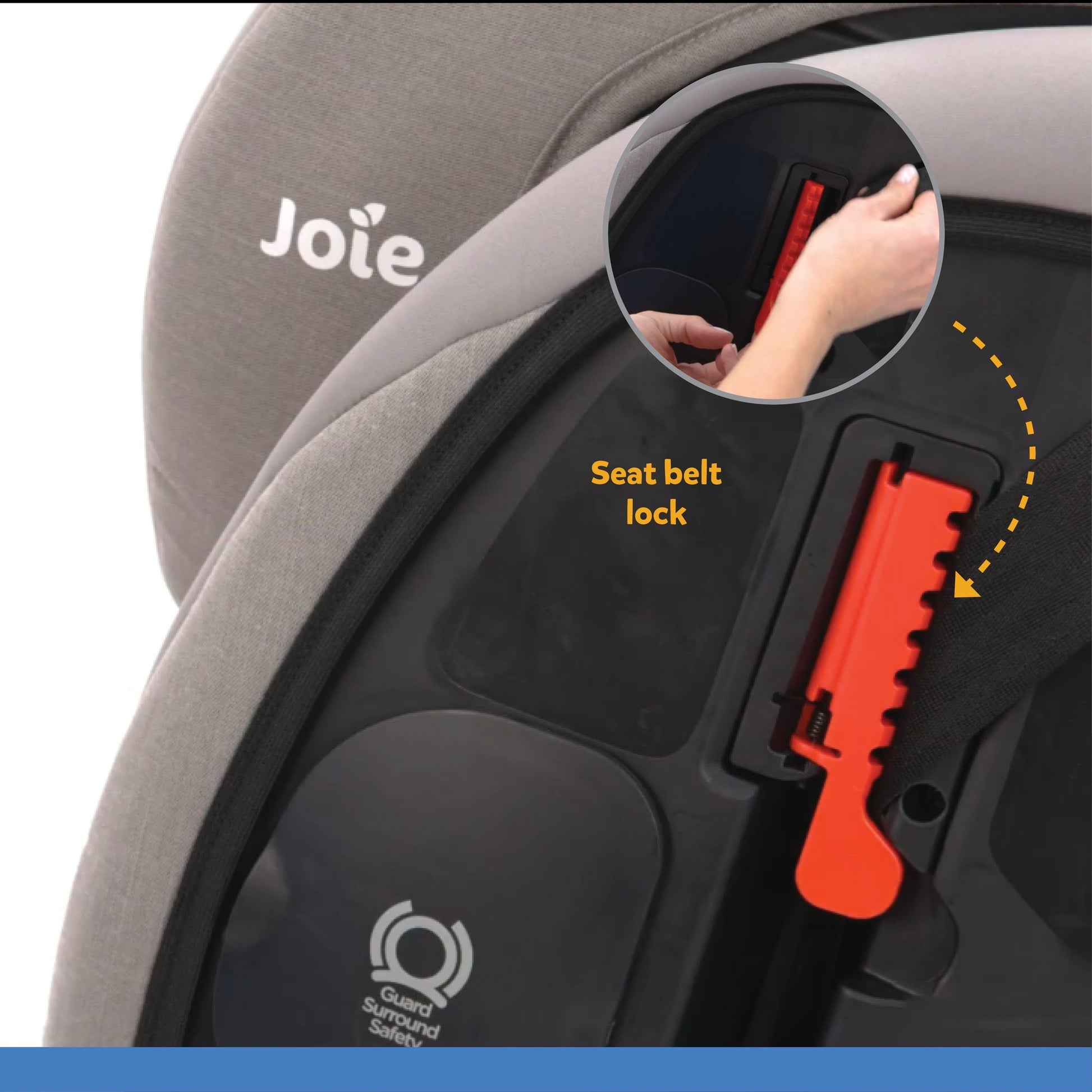 Joie Every Stage Fx Car Seat || Fashion - Grey Flannel ||  Birth+ to 12years