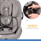 Joie Every Stage Fx Car Seat || Fashion - Grey Flannel ||  Birth+ to 12years