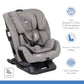 Joie Every Stage Fx Car Seat || Fashion - Grey Flannel ||  Birth+ to 12years
