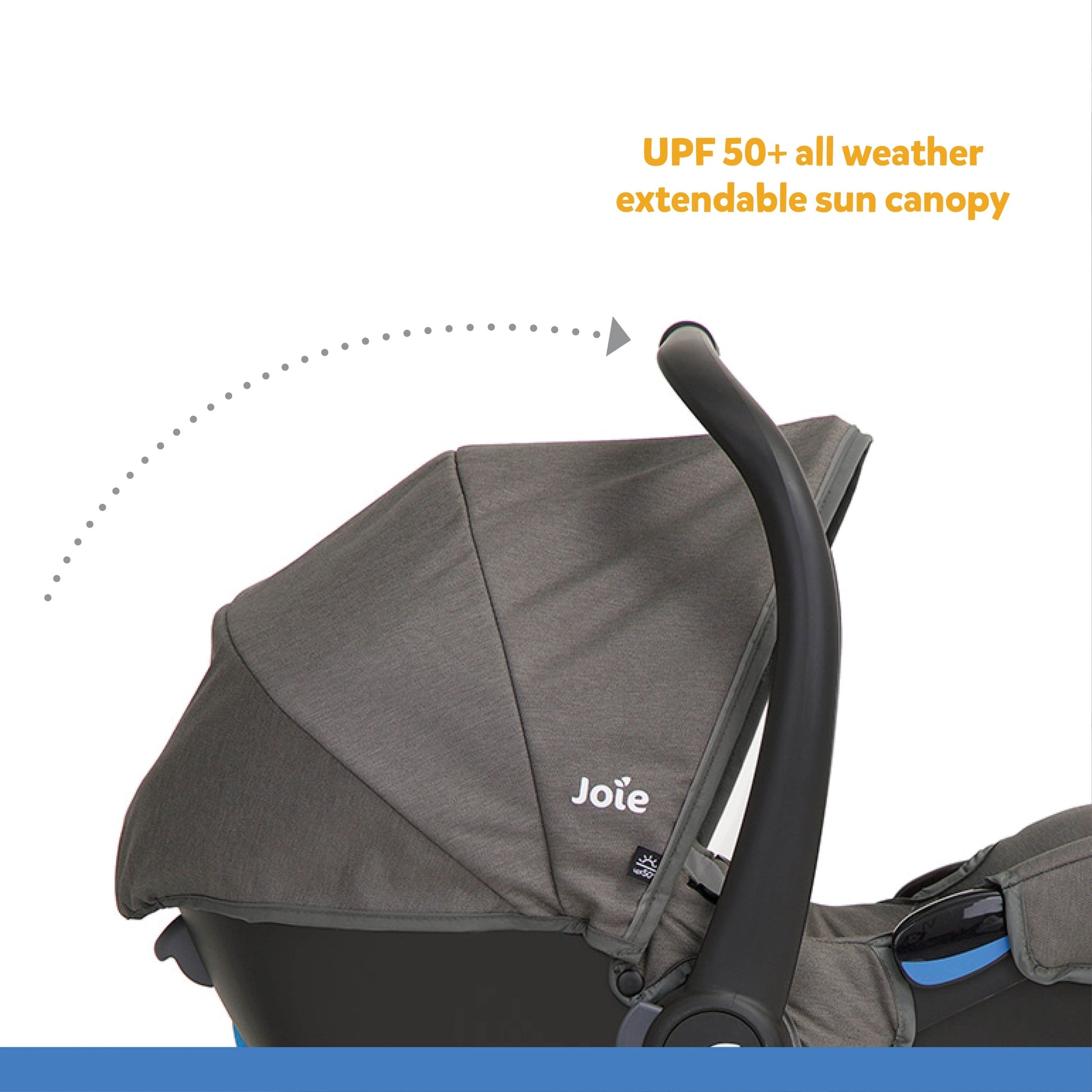 Joie Gemm Color Infant Carrier || Fashion - Foggy Grey || Birth+ to 12months