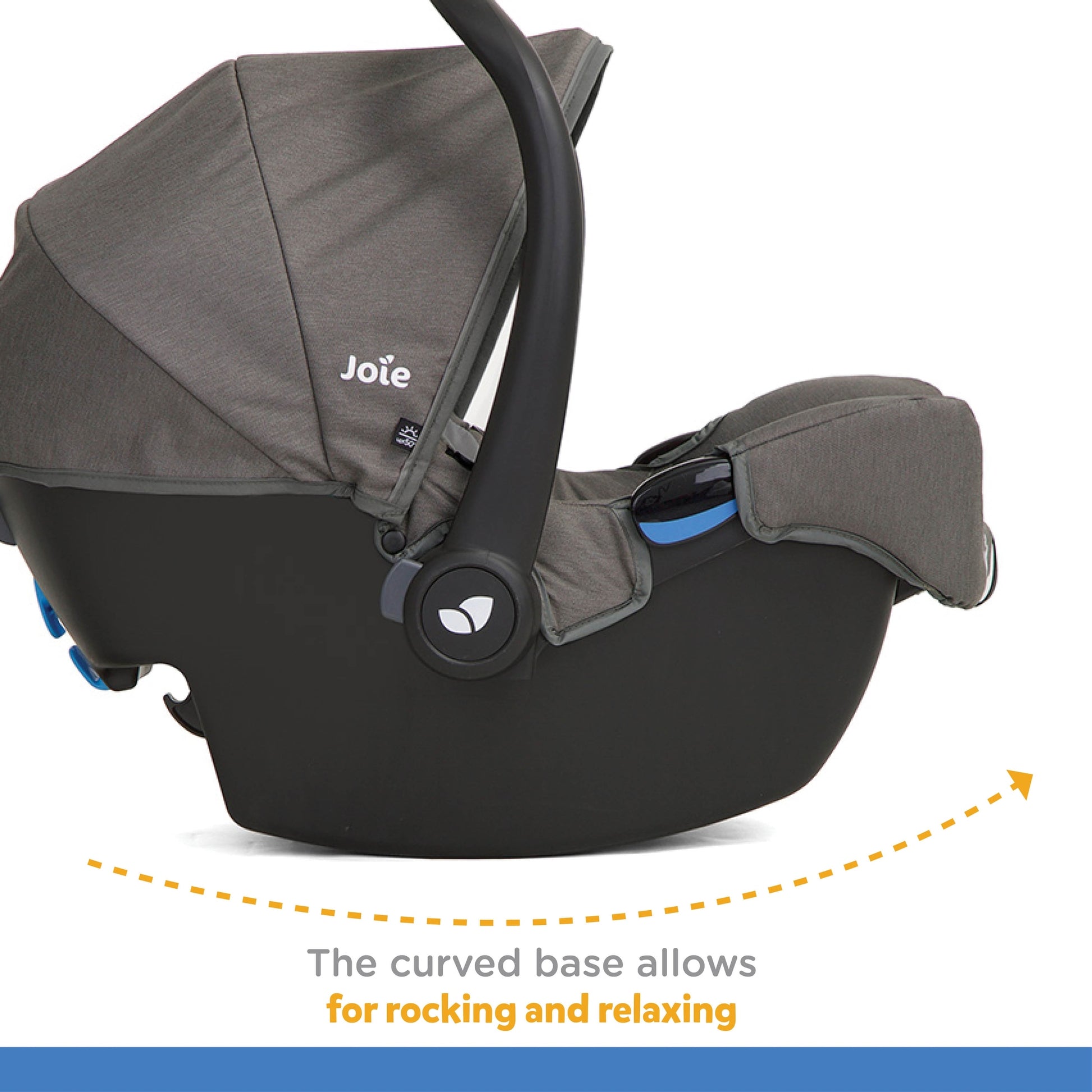 Joie Gemm Color Infant Carrier || Fashion - Foggy Grey || Birth+ to 12months