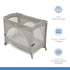 Joie Kubbie Sleep Playard || Fashion - Satellite || Birth+ to 36months || Distress Box