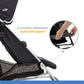 Joie Rapid Stroller || Fashion-Skewed Lines Caviar || Used for Birth+ to 36months