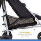 Joie Rapid Stroller || Fashion-Skewed Lines Caviar || Used for Birth+ to 36months