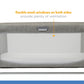 Joie Roomie Glide Bassinet || Fashion-Foggy Grey || Birth+ to 9months