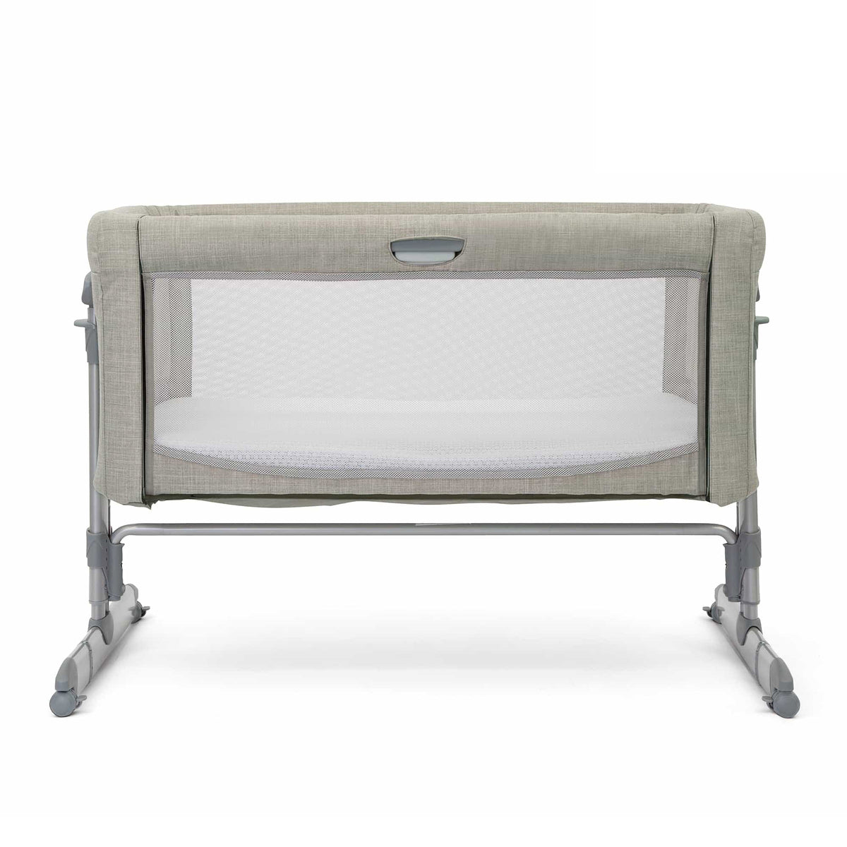 Joie Roomie Glide Playard || Fashion-Almond || Used for Birth+ to 9months || Distress Box