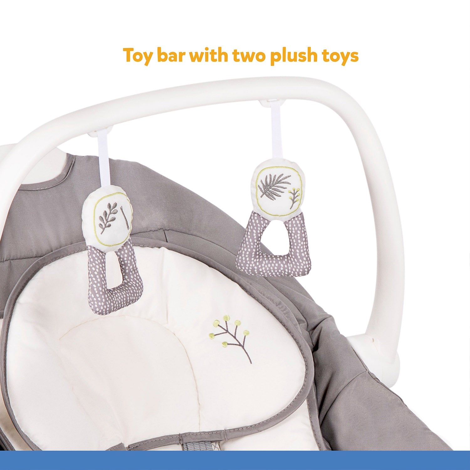 Joie Sansa 2in1 Design Swing || Fashion-Fern || Birth+ to 9months - Toys4All.in