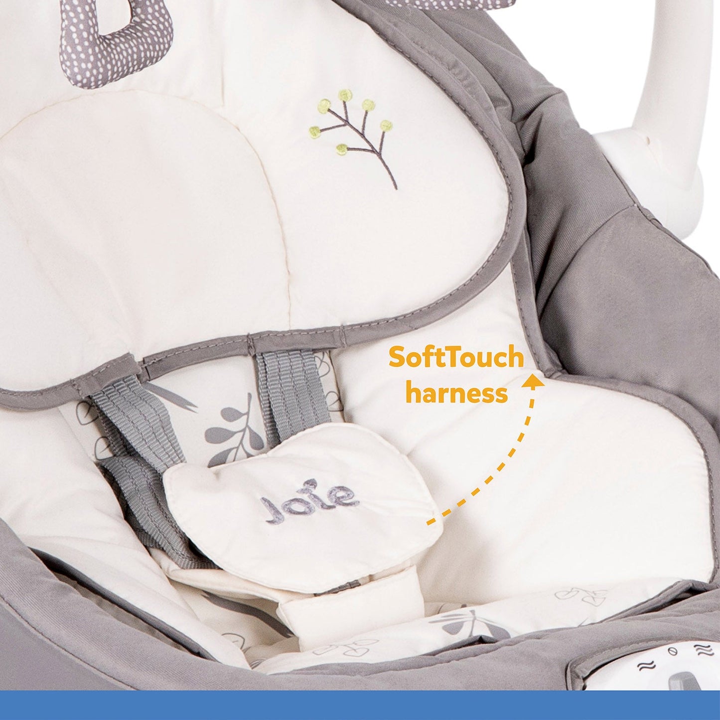 Joie Sansa 2in1 Design Swing || Fashion-Fern || Birth+ to 9months - Toys4All.in