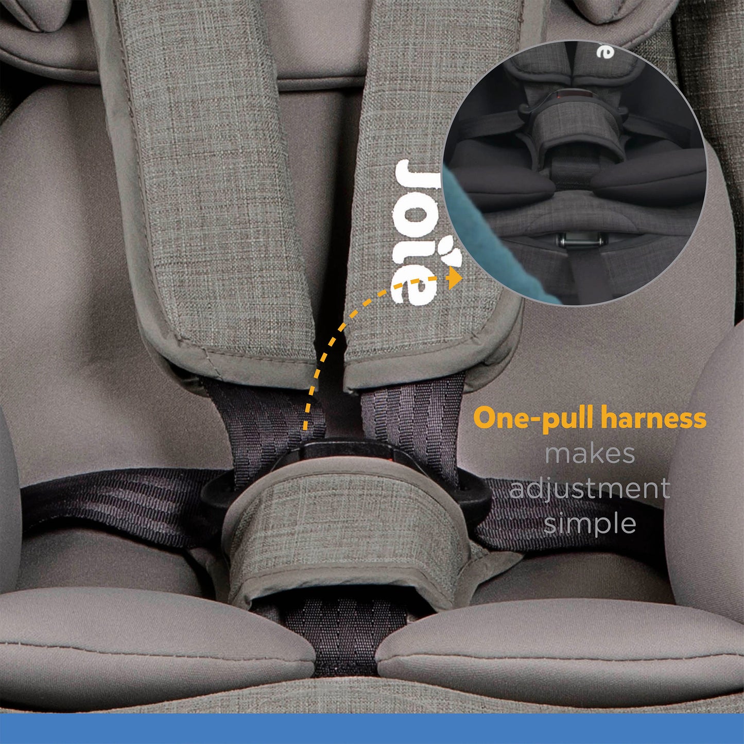 Joie Tilt Foggy Grey Color Baby Carrier || Birth+ to 48months