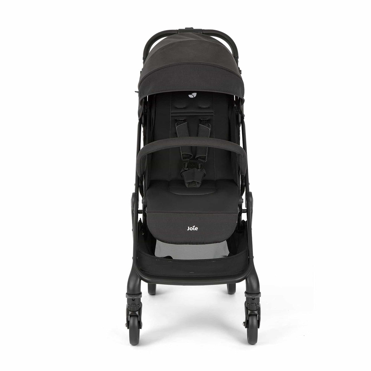 Joie Tourist W/ Rc &amp; Adpt &amp; Tb Stroller || Fashion- Shale || Used for Birth+ to 15 kg - Toys4All.in