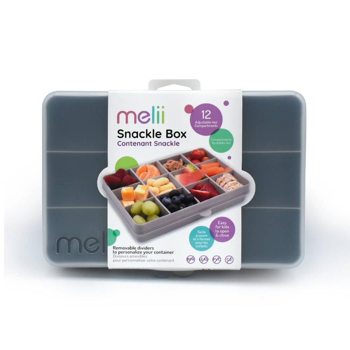 Melii Snackle Box - 3 to 6 Years