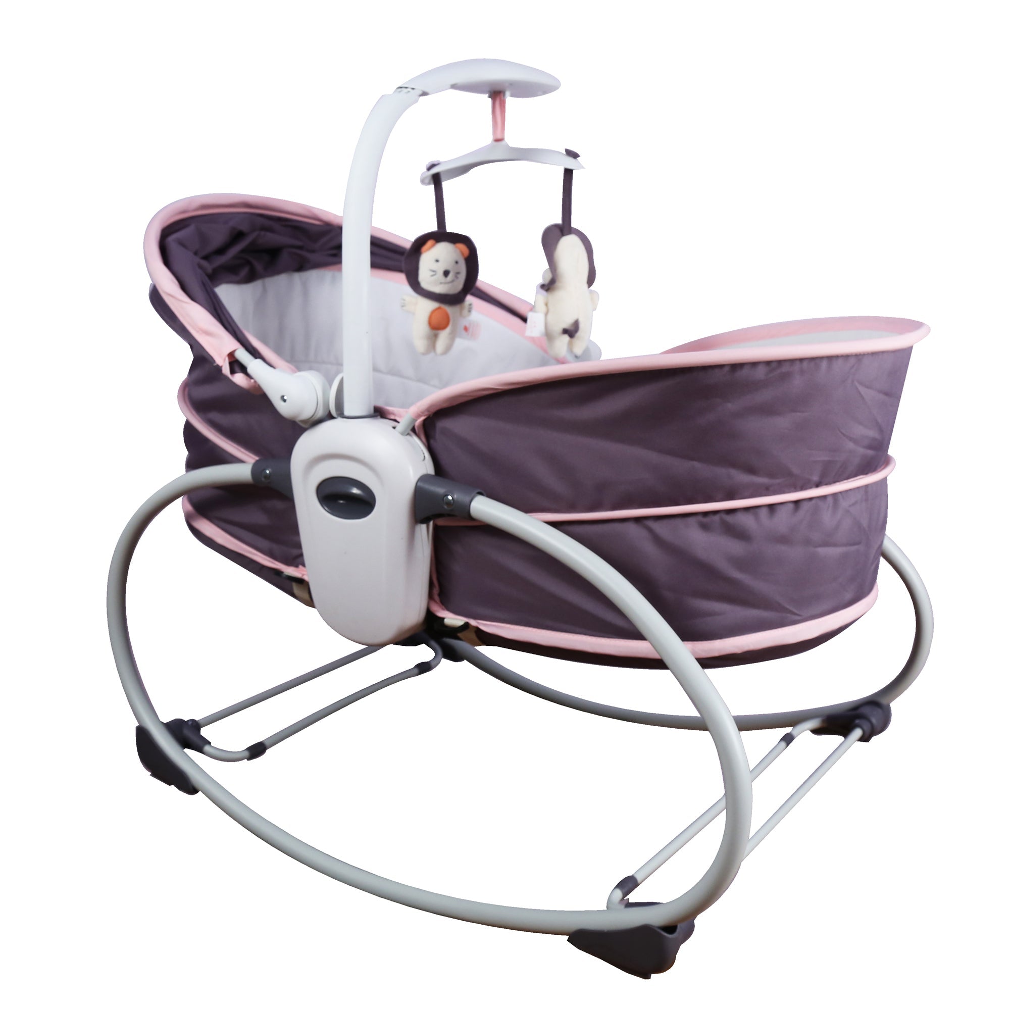 Mastela 5in1 Rocker & Bassinet || Fashion-Pink || Birth+ to 48months