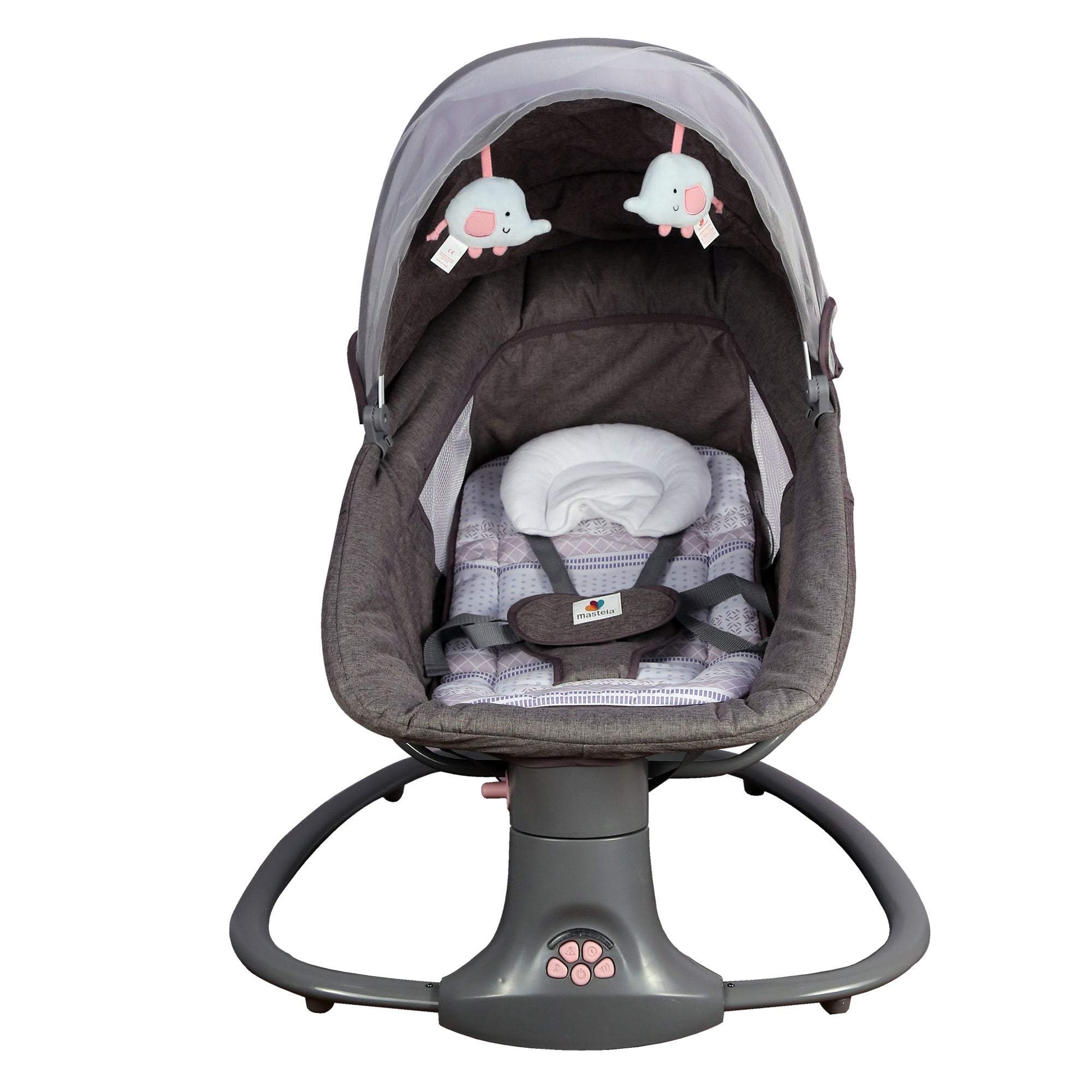 Mastela Deluxe Multi-Function Swing || Fashion-Pink || 3months to 36months - Toys4All.in