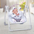Mastela Deluxe Portable Swing || Fashion-Grey || Birth+ to 24months
