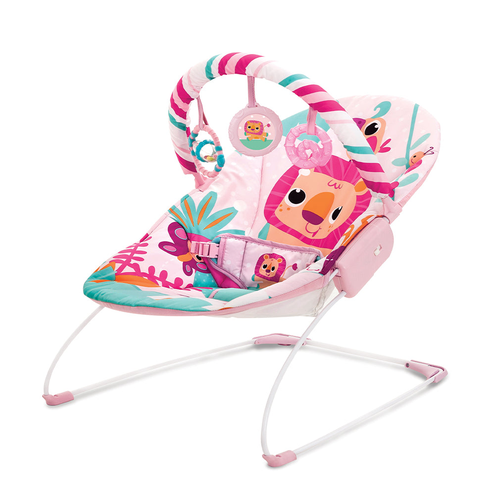 Mastela Music Vibrations Bouncer || Fashion-Pink || 3months to 12months