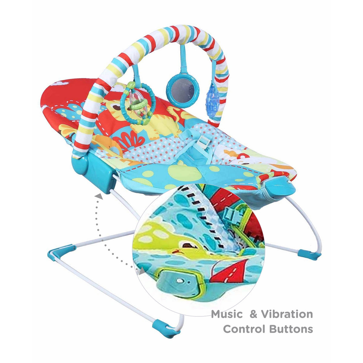 Mastela Soothing Vibration Bouncer (3 to 12 Months) - Open Box