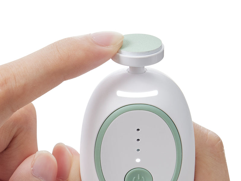 Momcozy Grooming Baby Nail File Electric Green