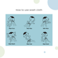 Nuluv Yellow Pineapple Baby Wash Cloth (White) - Pack of 6