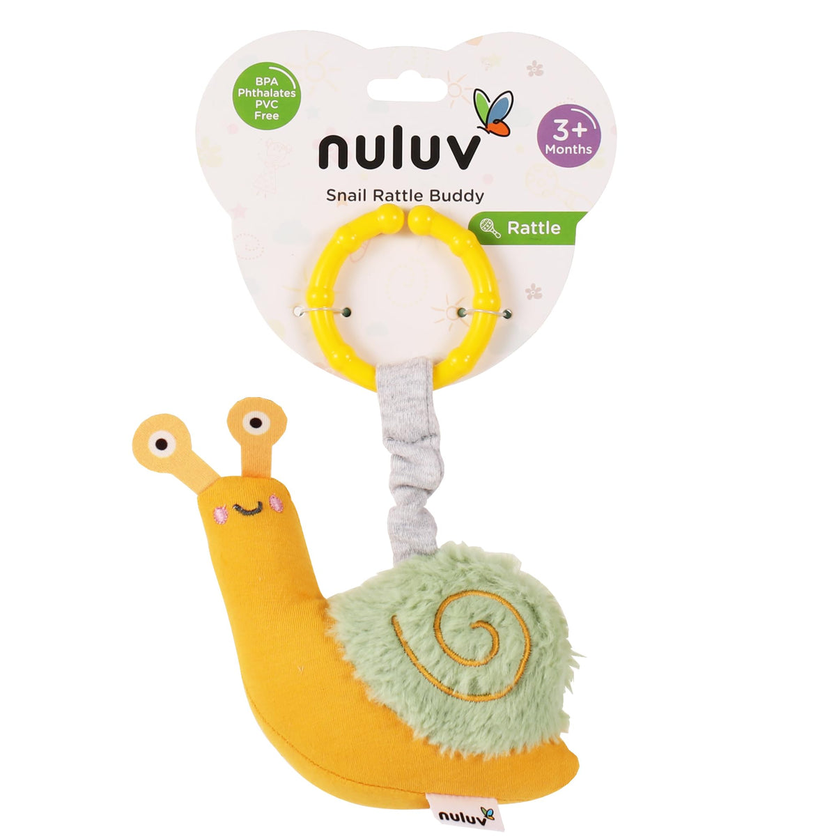 🎁 NULUV Snail Rattle Buddy
