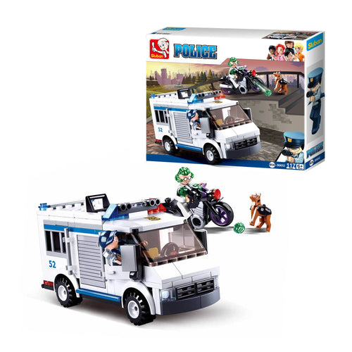 Sluban Escort Vehicle Building Blocks Toys || 6years to 14years - Open Box
